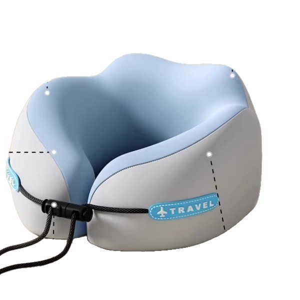 almohada de algodón de memoria almohada de viaje almohada de cuello almohada de avión almohada de cuello almohada de columna cervical almohada de cuello almohada portátil