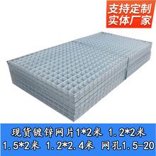 桥梁加固镀锌钢丝网养殖用长条铁丝网1*2米电焊方孔镀锌网片批发