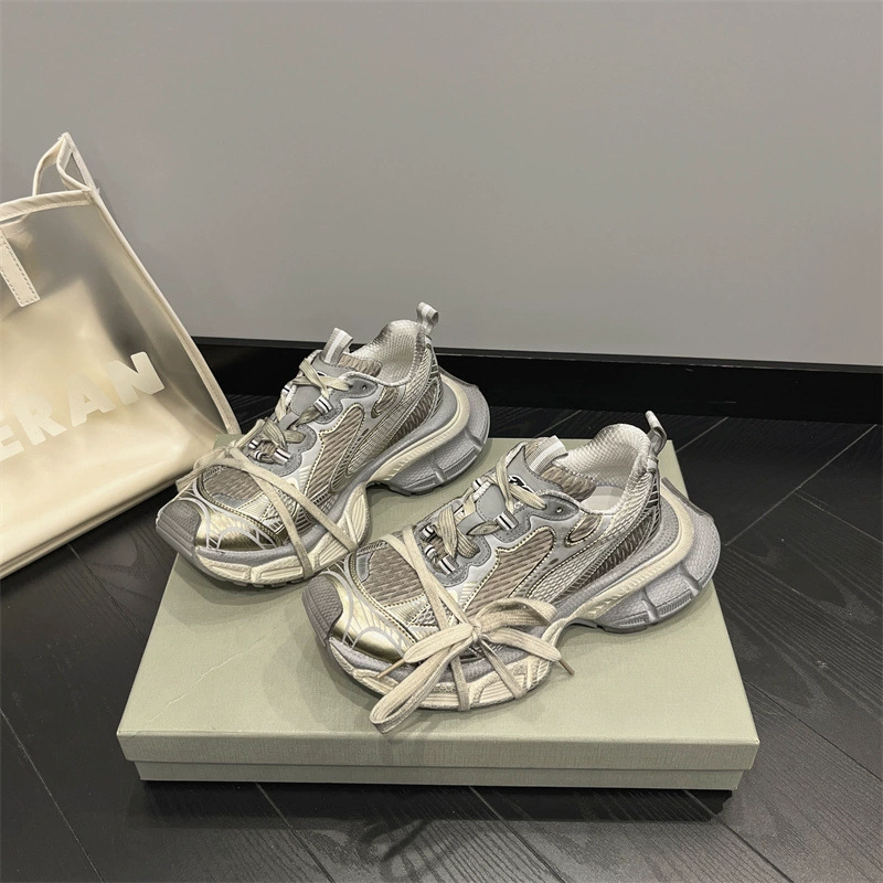 Кроссовки Dad Shoes (Париж) 3XL — ретро массивные унисекс кроссовки, повседневные спортивные платформы