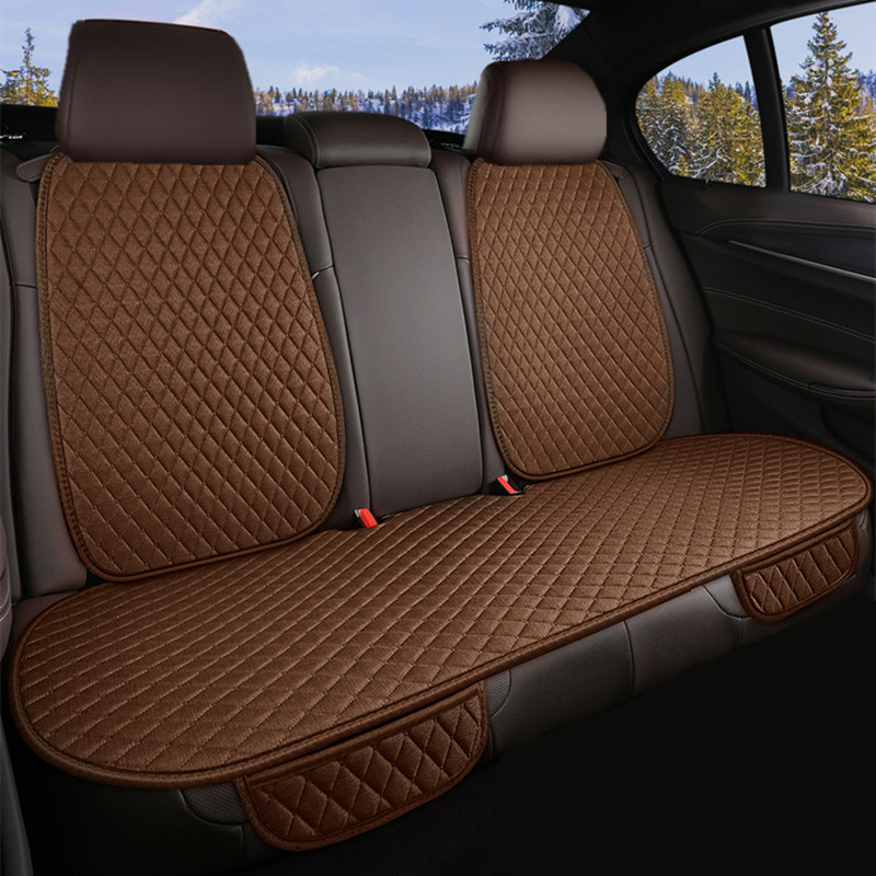 Seat cushion, seat cover | Lingxing Four Seasons Simple - cl-small-linen-coffee-back-2-rear-1-standard
