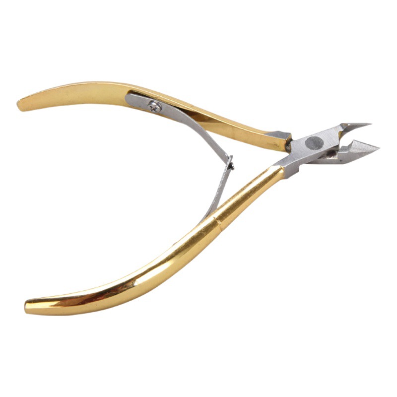 Acero inoxidable D-501 piel muerta alicates tijeras de uñas para manicura