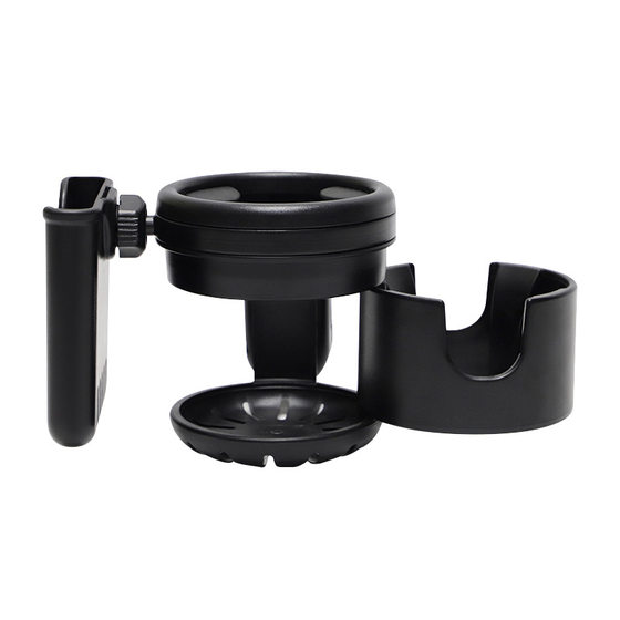 New baby stroller water cup holder universal double cup holder for baby walking artifact cup holder accessories kettle bottle holder cup holder