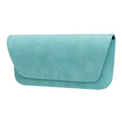 Holder, Bill Holder, Multifunctional – Car Glasses Clip/Bill Clip - suede-leather-glasses-bag-tiffany-blue-one-pack
