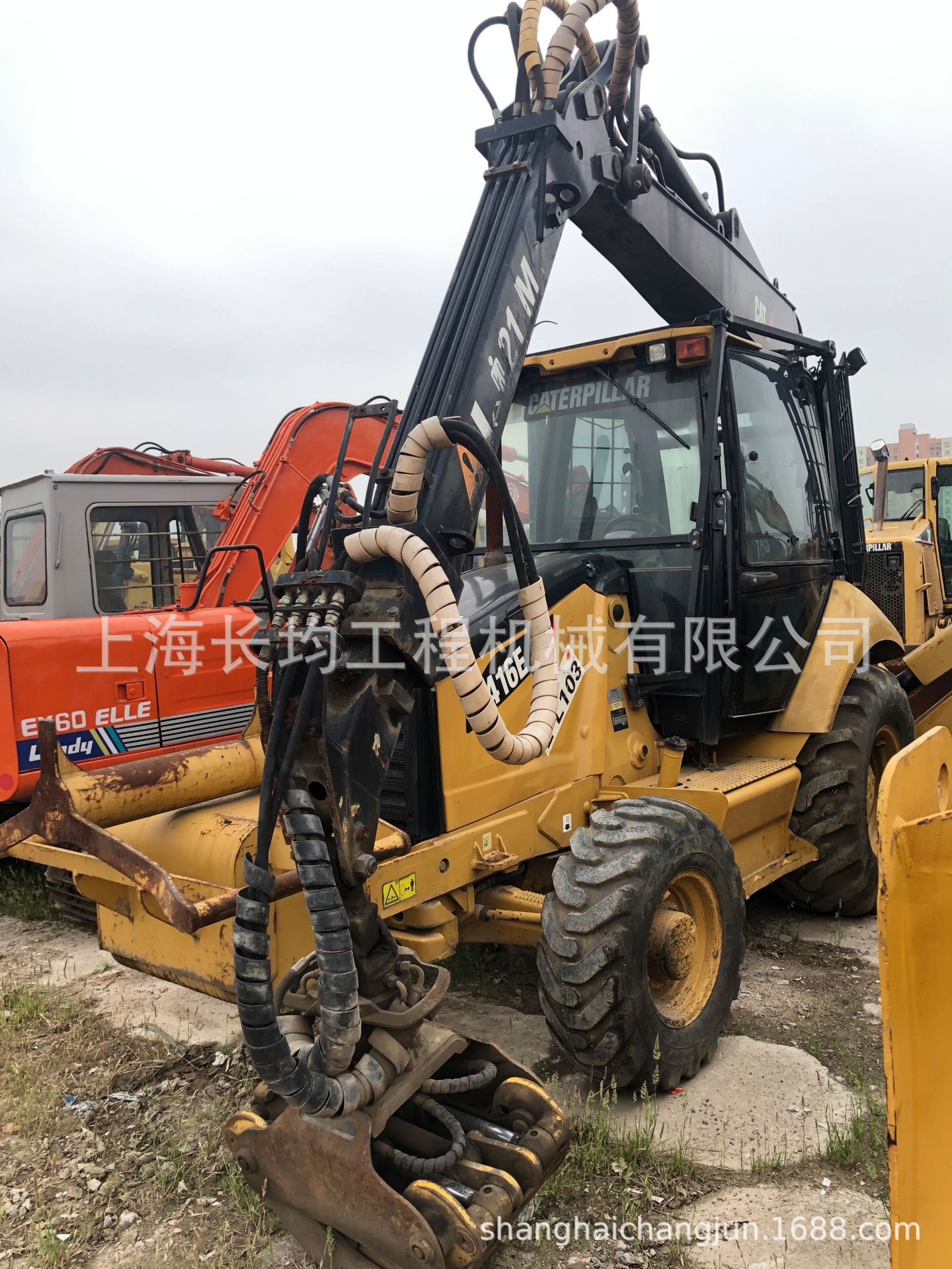 卡特装载机416E 小型装载机 铲车起重机kbk 平地机 滑移式装载机