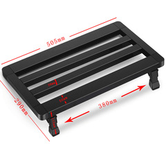 Electric guitar single-effect pedalboard effect rack mount track board portable and movable center pole design