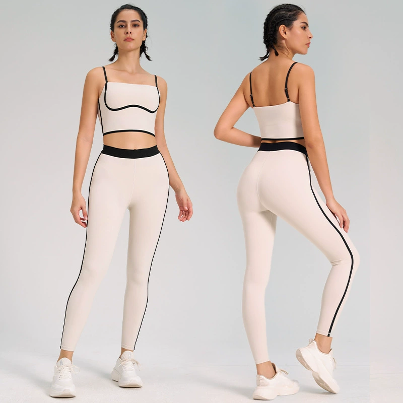 Европейский и американский трансграничный спортивный набор йоги из двух частей