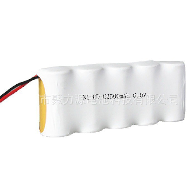 镍镉电池组C2500 6V消防应急灯工具小家电工具玩具遥控车理发器