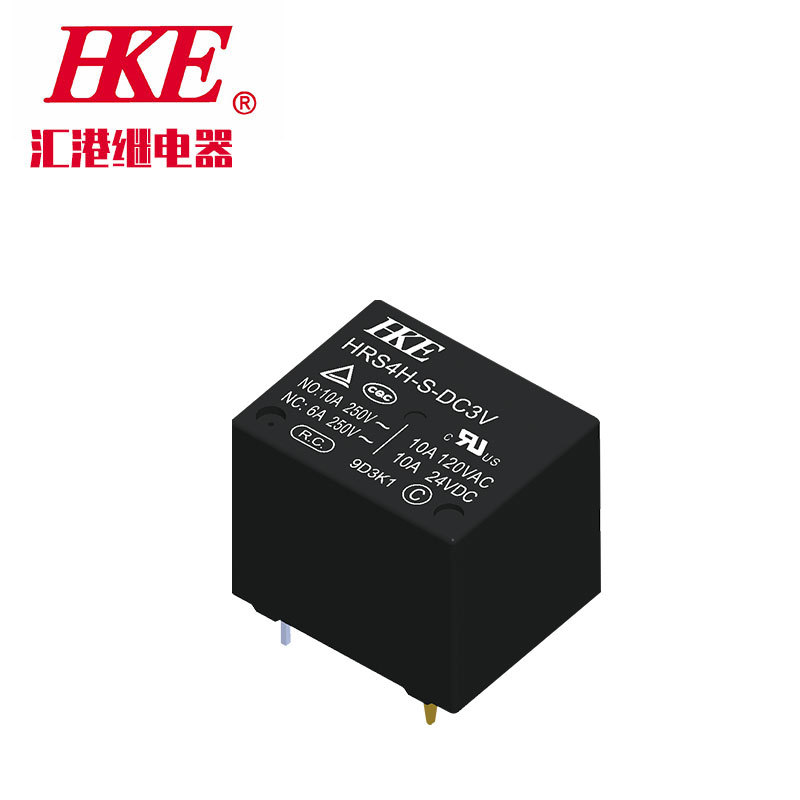 HRS4 汇港HKE品牌HRS4H-S-DC3V一组转换小型大功率继电器