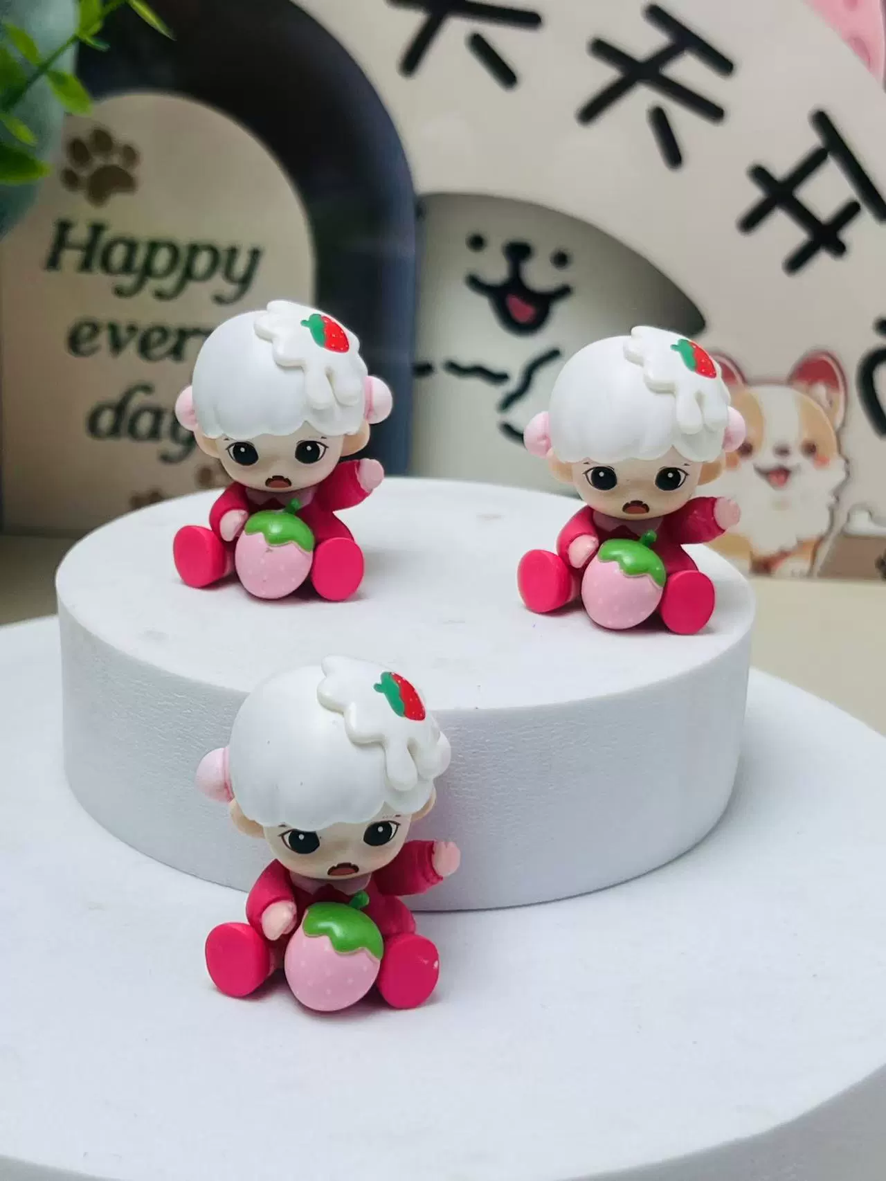 Кусочка сестра Гогого милый и любит есть серию Гогуо арбуз DIY детские аксессуары мини-украшения ПВХ материал оптом