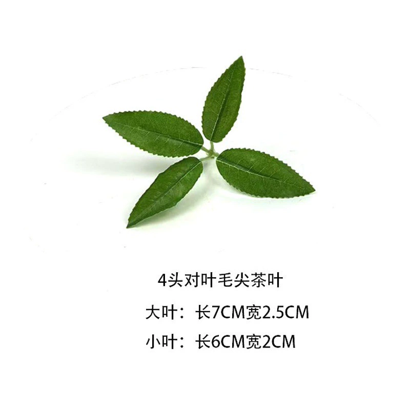 Имитация чайных листьев, зеленые растения, белый чай Анжи, чай Маоцзянь, красный и зеленый чай, цельный чайный лист, инженерные изделия своими руками, декоративная мебель оптом