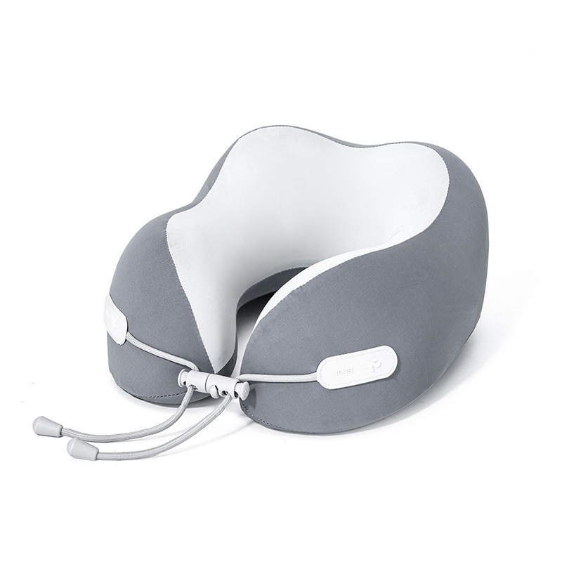 almohada de cuello de seda de leche almohada de cuello de viaje portátil avión de larga distancia almohada de siesta almohada transpirable cuatro estaciones almohada u