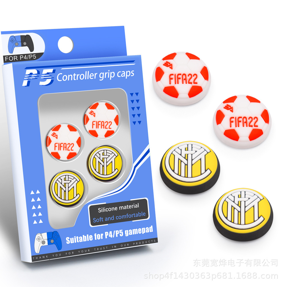 En stock PS5 mango Rocker Cap tapa de silicona PS5 juego mango Rocker tapa protectora botón tapa traje