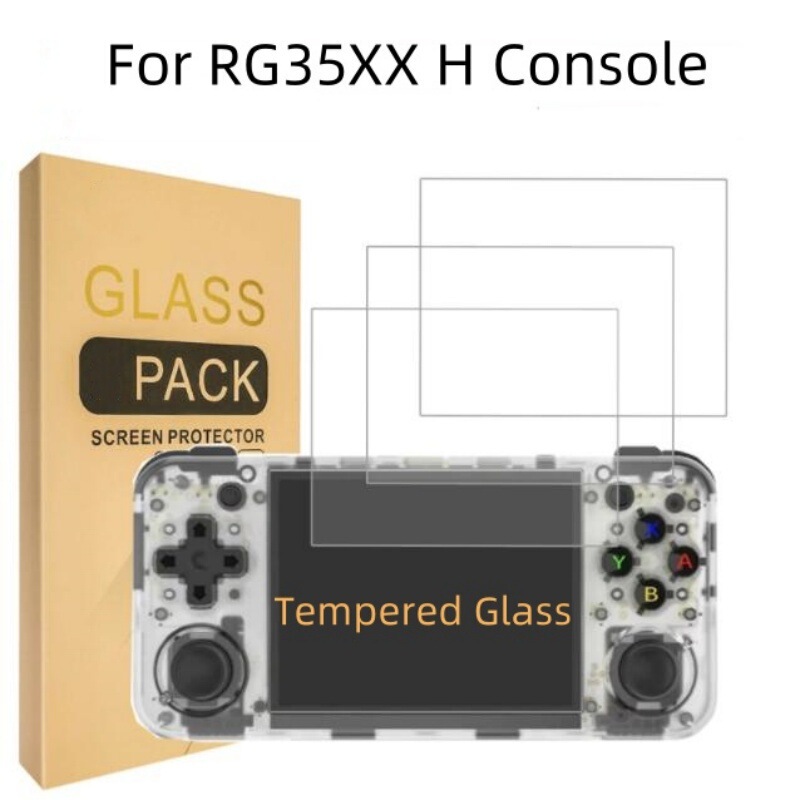 Zhou Ge RG35XX H Game Machine Protective Film RG35XXH Handset Tempered Film High Quality 9H HD Film
