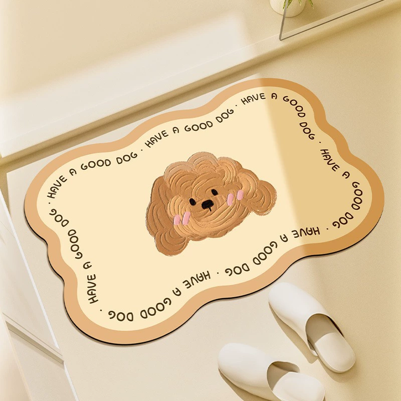 Мультяшный медведь противоскользящие коврики для ванной комнаты