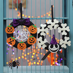 ハロウィンパーティー装飾用品カボチャクモゴーストガーランド吊り下げ装飾品ハロウィンシーンレイアウト小道具