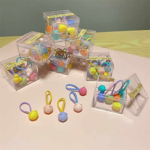 High elastic baby hair tie rubber band does not hurt the hair tie love headband girls headwear candy hair rope children's hair accessories