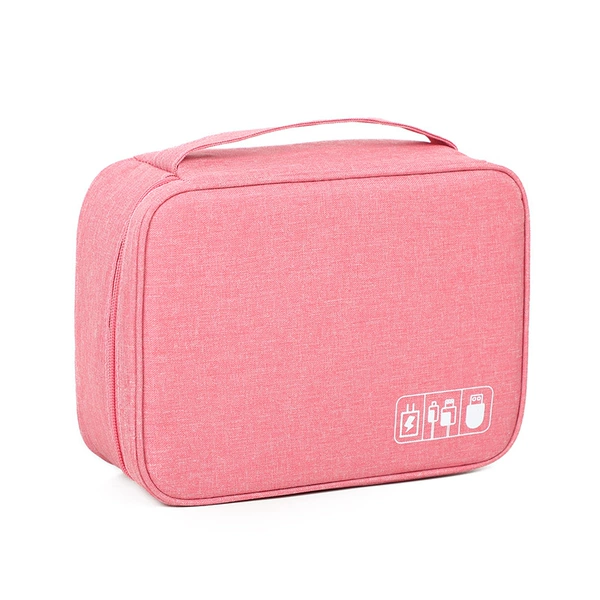 Data cable storage package-rose red