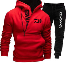 厂价销售新款批速卖通ebay新款套头侧拉链撞色连帽男士绒卫衣套装