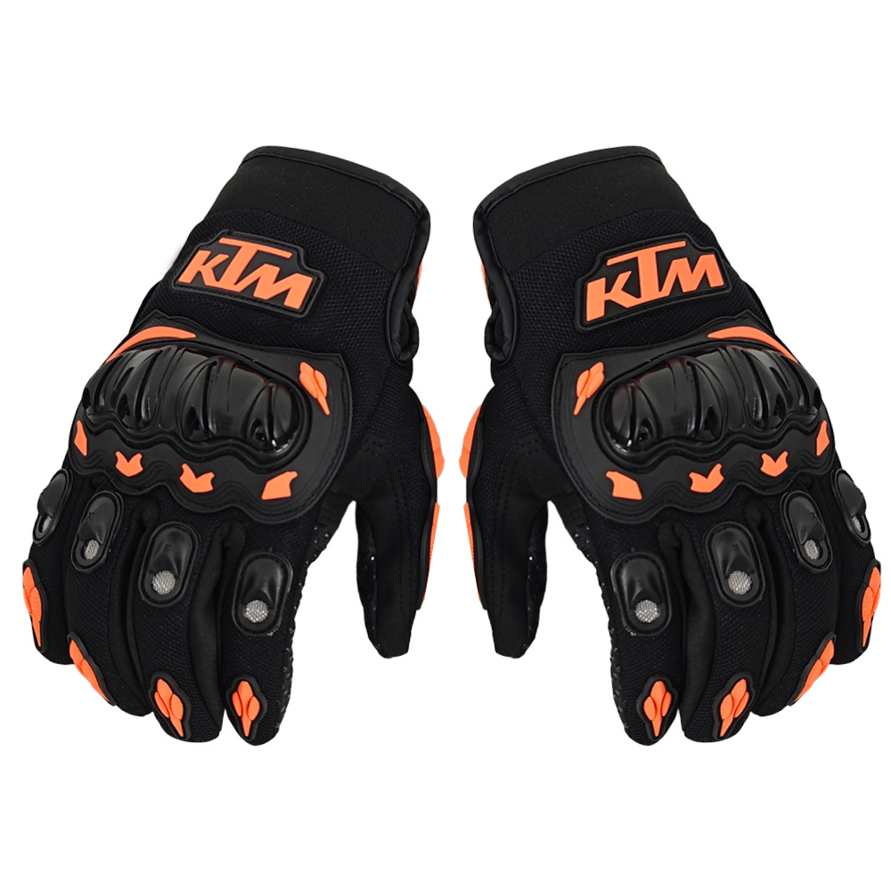 Guantes de Motociclismo de Dedo Completo de Poliéster, Protector y Delgado, para Ciclismo image 10