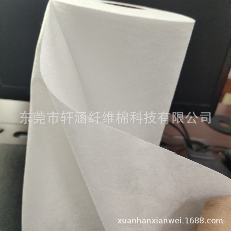 供应es热风棉 kn95口罩热风棉 压缩包装大卷热风棉