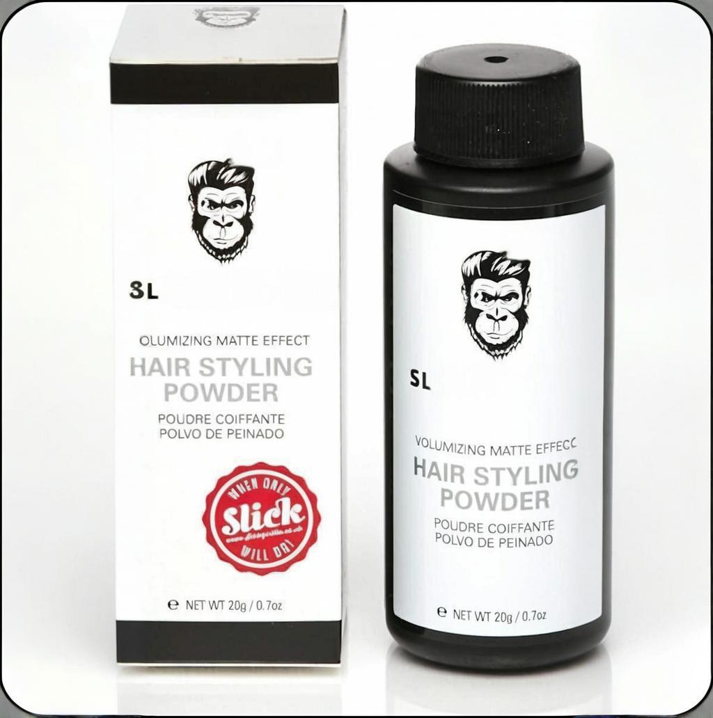 Productos explosivos transfronterizos Amazon L33 grado de estilo de cabello en polvo de estilo fuerte para hombres, fácil de aplicar sin aceite