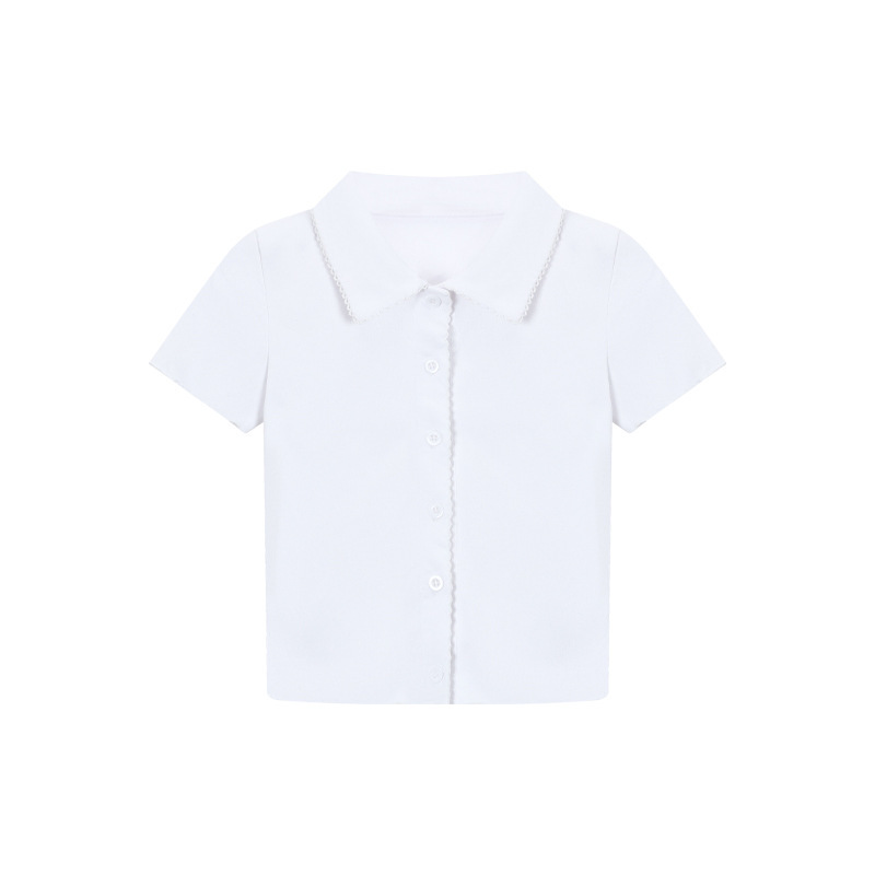 韓国カレッジスタイルスーツネイビーベストドレスレディース夏ラペル半袖Tシャツトップ2点セット|undefined