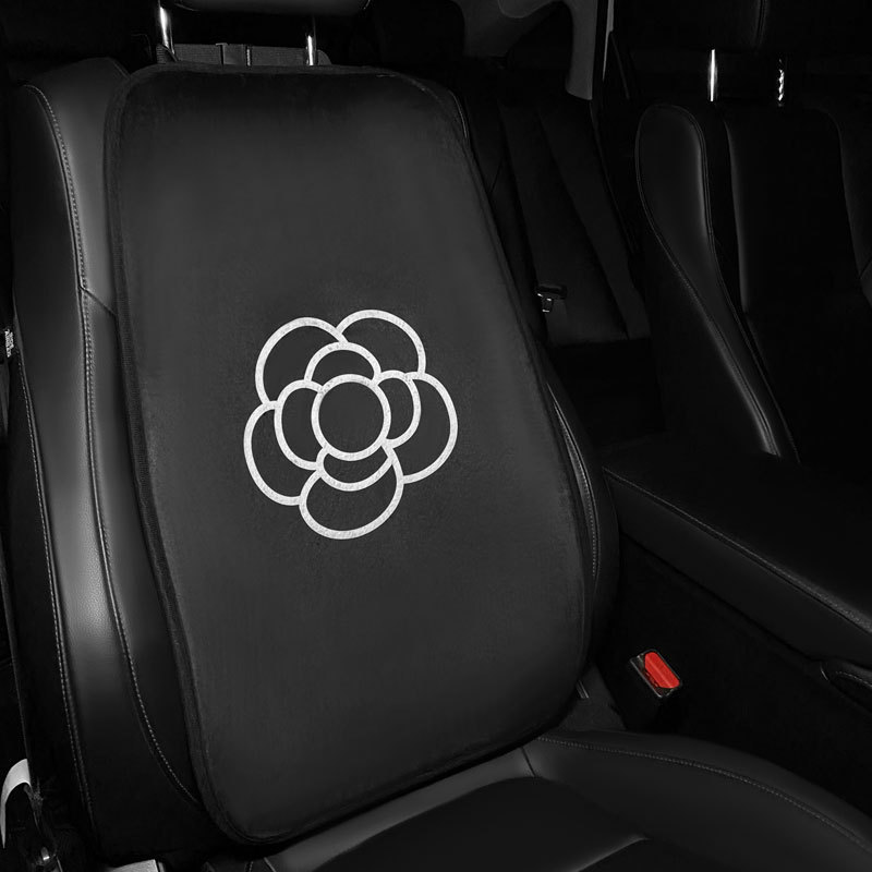 車の内装の気質の蝶結びの茶花のヘッドレストの車の装飾品のアイデアシートの首の枕の腰は四季の女性に寄りかかっています。|undefined