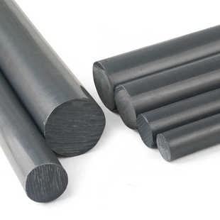 Acid and Alkali Resistant Shallow White Black Pvc Rod Solid Round Rod Polyvinyl Chloride Rod Upvc Rod Cpvc Rod Plastic