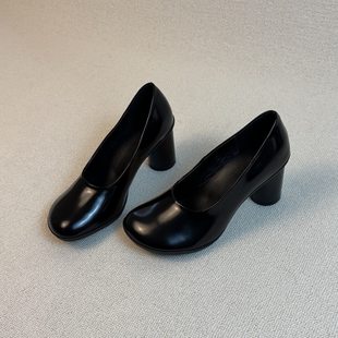 �F؛��լŮͬ�����]�ٷ���Ʒ���Թ��^��Ь��7cm��Ƥ���s�߸�L1374