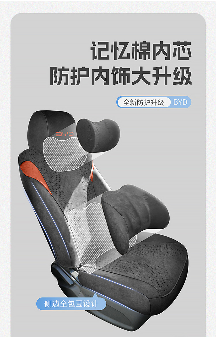 New Special Car Byd Dolphin Intelligent Driving Edition Rams All-Inclusive Saddle Pad Car Seat Cushion for All Seasons