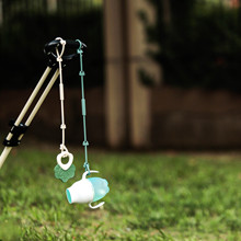 ins韩风小熊奶嘴防掉链 宝宝牙胶奶瓶防丢挂绳多功能可啃咬防丢链