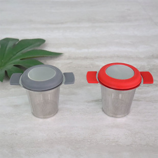 304 stainless steel tea drain stainless steel tea compartment tea filter tea filter tea filter silicone lid tea set