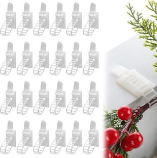 Adjustable Christmas wreath hook storage cable tie