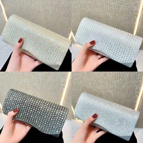 New Cross-border Lightweight Luxury Lady's Evening Handbag, KTV Women's Evening Dress Small Shoulder Bag, Crossbody Evening Party Bag