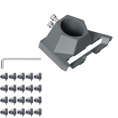 跨境V3/V4 Mount支架底座PC配件厂适用设备Pole Pipe Adapter3代