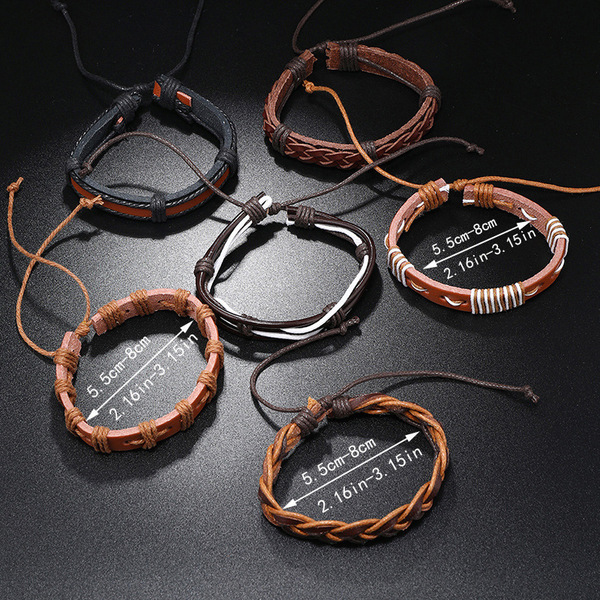 Woven retro bracelet handmade