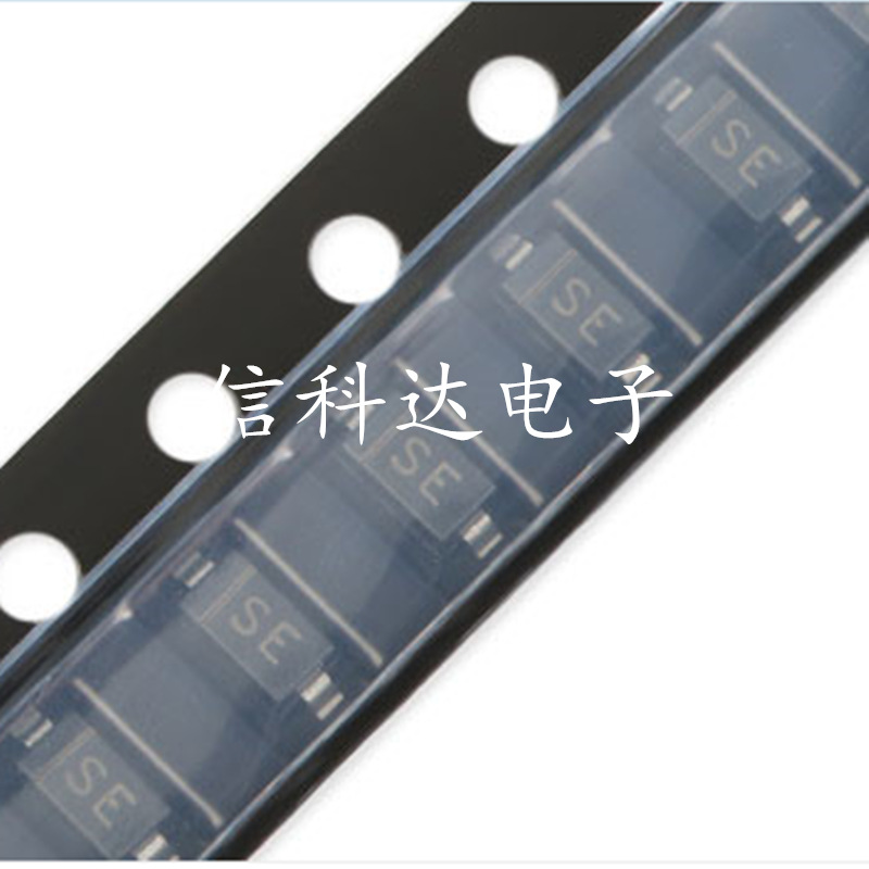 B0530W 丝印SE SOD-123 30V/500mA 肖特基二极管  原装长电长晶