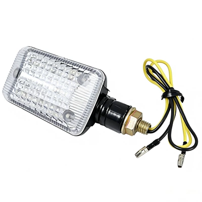 Cruiser Bike Retro Turn Signal Dönmə işıqları - transparent-shell