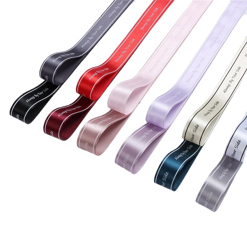 2,5 cinta inglesa bolsa de cinta de impresión cinta flor arco flor caja de regalo pastel ramo material de embalaje