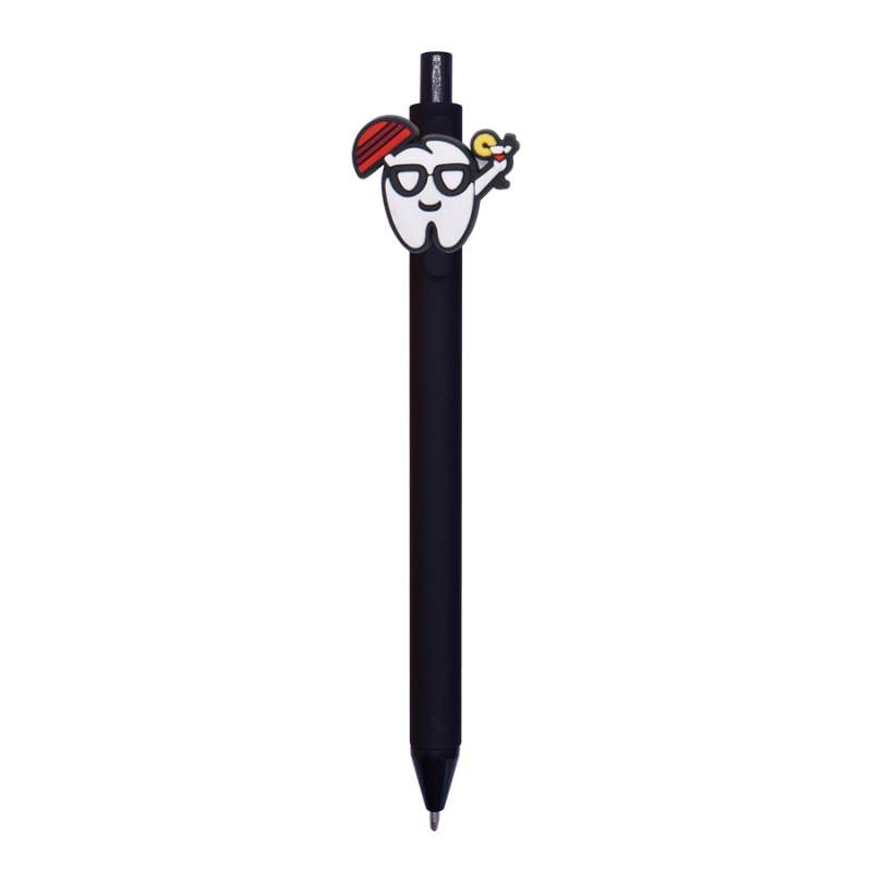 クロスボーダー新しい漫画歯ボールペン pvc 広告ペン学生ゲルペンパーソナライズ diy ペンかわいいボールペン|undefined