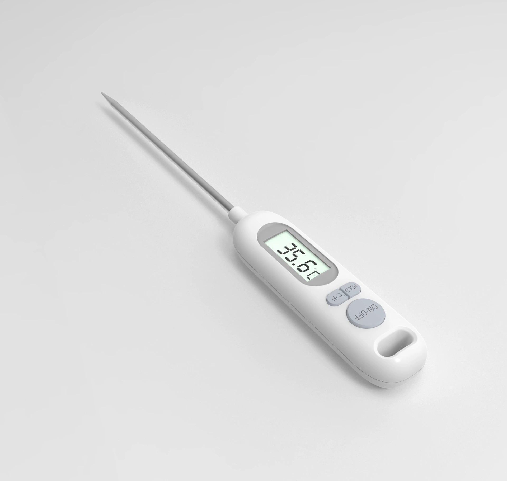 Electronic waterproof fast thermometer, temperature measurement