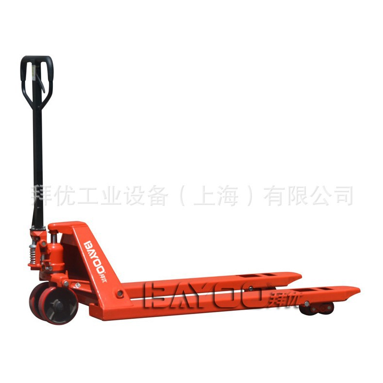 小型手动液压搬运车 2.5吨手动液压叉车 手动托盘车手动液压推车
