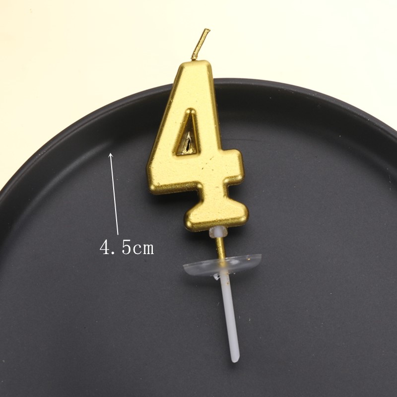 50 velas digitales de oro para el pastel de cumpleaños en caja independiente plata curva decoración de mesa de postres