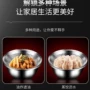 加厚家用带盖不锈钢面盆