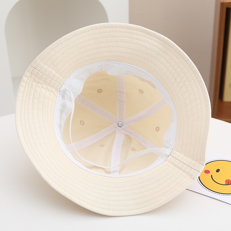 Sombreros para niños 2025 nuevo otoño invierno primavera otoño para niños coreanos mareas bebés engrosados sombrero pescador