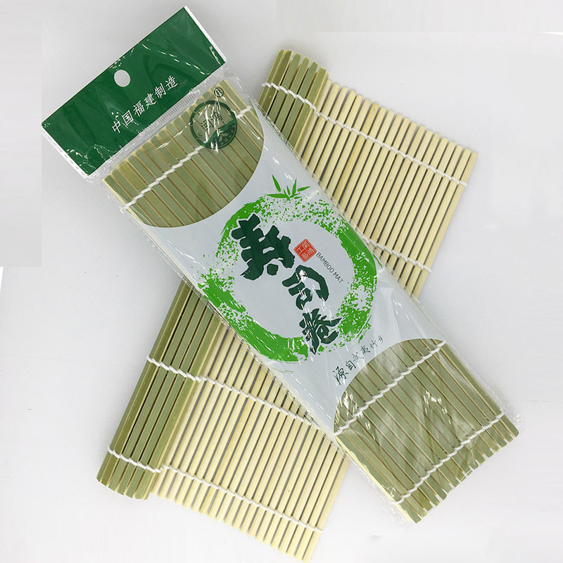 Green leather sushi shutter tool set bamboo curtain craft kitchen gadgets-SG2424NN-C1