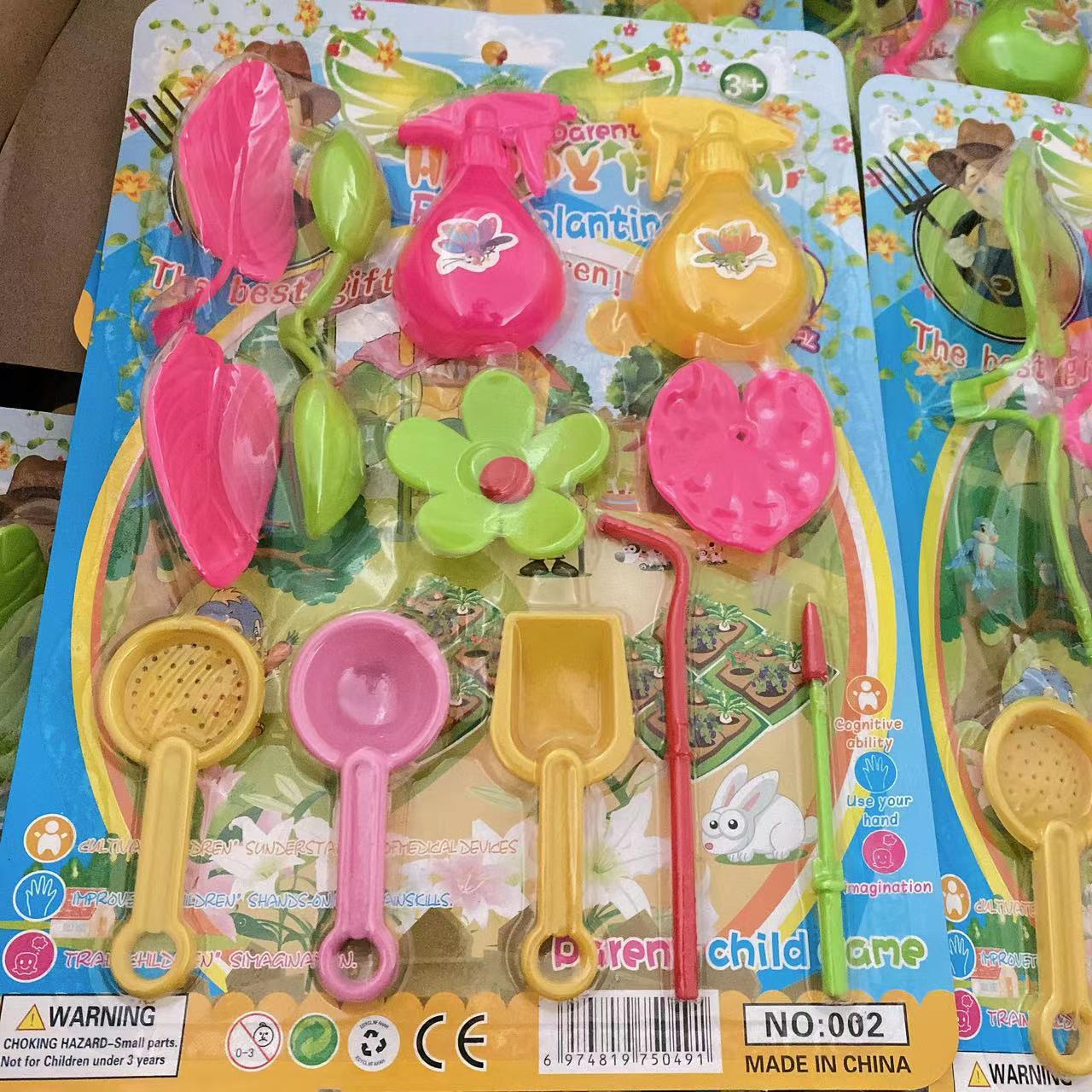 Jugar casa juguetes juego juguetes educativos pala jardín traje simulación plantación de flores y flores en crecimiento juego casa niños