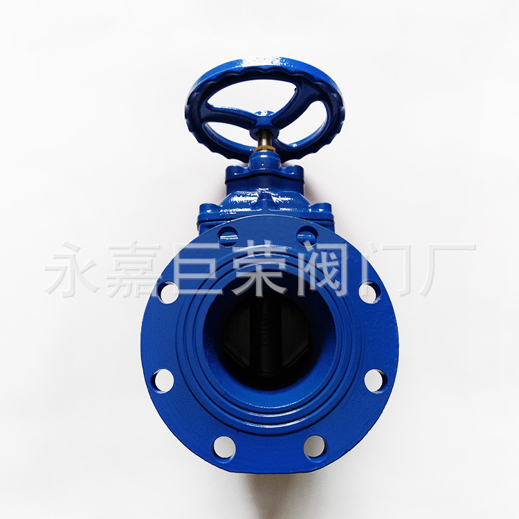 软密封闸阀Z45X-16Q 弹性座封闸阀 法兰闸阀 DN65 法兰橡胶阀