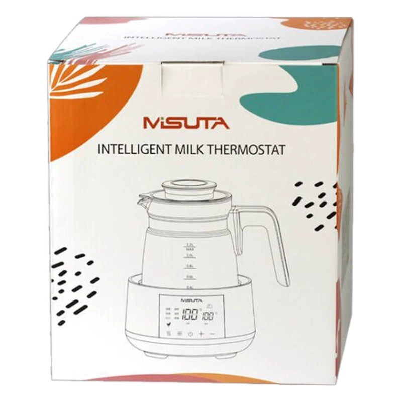 Misuta Регулятор молока с постоянной температурой Детский чайник Машина для приготовления сухого молока Интеллектуальный подогреватель теплого молока (экспортное издание)