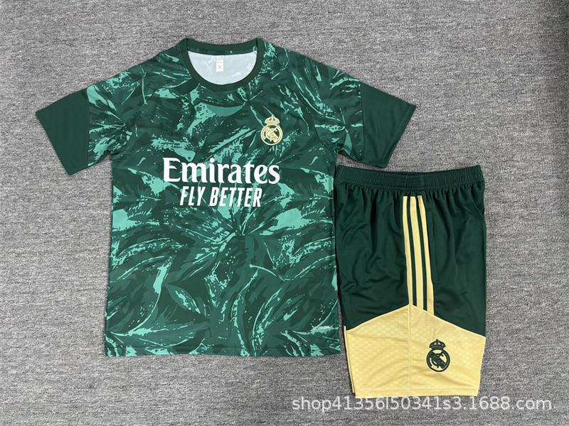 2627 temporada Barcelona Real Madrid Argentina Brasil España fútbol de manga corta trajes de entrenamiento para adultos equipo nacional